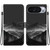 Google Pixel 11 / Pixel 11 Pro Crystal-Texture Painted Vegan Leather Phone Case - Misty Ink Mountain