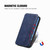 Google Pixel 11 / Pixel 11 Pro Cubic Grid Pressed Magnetic Leather Phone Case - Blue