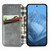Google Pixel 11 / Pixel 11 Pro Cubic Grid Pressed Magnetic Leather Phone Case - Gray