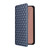 Google Pixel 11 / Pixel 11 Pro Cubic Grid Texture Flip Leather Phone Case - Blue