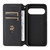 Google Pixel 11 / Pixel 11 Pro Cubic Grid Texture Flip Leather Phone Case - Brown