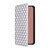 Google Pixel 11 / Pixel 11 Pro Cubic Grid Texture Flip Leather Phone Case - Silver