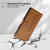 Google Pixel 11 / Pixel 11 Pro Cute Cats Magnetic Closure Vegan Leather Phone Case with Strap - Brown