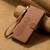 Google Pixel 11 / Pixel 11 Pro Cute Cats Magnetic Closure Vegan Leather Phone Case with Strap - Brown