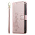 Google Pixel 11 / Pixel 11 Pro Cute Cats Magnetic Closure Vegan Leather Phone Case with Strap - Rose Gold