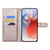 Google Pixel 11 / Pixel 11 Pro Cute Cats Magnetic Closure Vegan Leather Phone Case with Strap - Rose Gold