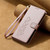 Google Pixel 11 / Pixel 11 Pro Cute Cats Magnetic Closure Vegan Leather Phone Case with Strap - Rose Gold