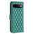 Google Pixel 11 / Pixel 11 Pro Diamond Lattice Wallet Leather Flip Phone Case - Green