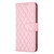 Google Pixel 11 / Pixel 11 Pro Diamond Lattice Wallet Leather Flip Phone Case - Pink