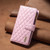Google Pixel 11 / Pixel 11 Pro Diamond Lattice Zipper Wallet Leather Flip Phone Case - Pink