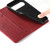 Google Pixel 11 / Pixel 11 Pro Dierfeng Metal Snap Magnetic RFID Vegan Leather Phone Case - Red