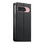 Google Pixel 11 / Pixel 11 Pro Dierfeng Splicing Strong Magnetic RFID Vegan Leather Phone Case - Black