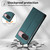 Google Pixel 11 / Pixel 11 Pro Dierfeng Splicing Strong Magnetic RFID Vegan Leather Phone Case - Green