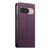 Google Pixel 11 / Pixel 11 Pro Dierfeng Splicing Strong Magnetic RFID Vegan Leather Phone Case - Purple