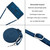 Google Pixel 11 / Pixel 11 Pro Dream Triangle Leather Phone Case with Lanyard - Blue