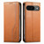 Google Pixel 11 / Pixel 11 Pro Elastic Wristband Magnetic Suction Leather Phone Case - Brown