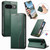 Google Pixel 11 / Pixel 11 Pro Elastic Wristband Magnetic Suction Leather Phone Case - Green
