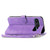 Google Pixel 11 / Pixel 11 Pro Embossed Flower Zipper Leather Phone Case - Purple
