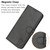 Google Pixel 11 / Pixel 11 Pro Embossed Happy Cat Pattern Flip Leather Phone Case - Black