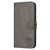 Google Pixel 11 / Pixel 11 Pro Embossed Happy Cat Pattern Flip Leather Phone Case - Grey