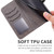 Google Pixel 11 / Pixel 11 Pro Embossed Happy Cat Pattern Flip Leather Phone Case - Grey