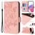 Google Pixel 11 / Pixel 11 Pro Embossed Rose RFID Anti-theft Leather Phone Case - Pink