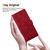 Google Pixel 11 / Pixel 11 Pro Ethnic Pattern Embossed Vegan Leather Phone Case - Red