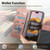 Google Pixel 11 / Pixel 11 Pro Fantasy Love Heart Zipper Wallet Vegan Leather Phone Case with Strap - Pink