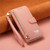 Google Pixel 11 / Pixel 11 Pro Fantasy Love Heart Zipper Wallet Vegan Leather Phone Case with Strap - Pink