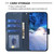 Google Pixel 11 / Pixel 11 Pro Four-leaf Embossed Leather Phone Case - Blue