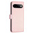 Google Pixel 11 / Pixel 11 Pro Four-leaf Embossed Leather Phone Case - Pink
