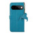 Google Pixel 11 / Pixel 11 Pro Genuine Leather Litchi Texture RFID Leather Phone Case - Blue