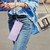 Google Pixel 11 / Pixel 11 Pro Honeycomb Embossing RFID Leather Phone Case - Light Purple