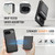 Google Pixel 11 / Pixel 11 Pro JEEHOOD J06 British Style RFID MagSafe Card Bag PU Phone Case - Black