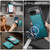 Google Pixel 11 / Pixel 11 Pro JEEHOOD J09 Buckle Card Bag MagSafe Magnetic Style RFID Leather Phone Case - Green