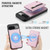 Google Pixel 11 / Pixel 11 Pro JEEHOOD J12 Exquisite RFID MagSafe Zipper Card Bag Phone Case - Pink