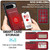 Google Pixel 11 / Pixel 11 Pro LC.IMEEKE L3 Series Detachable RFID Card Bag Magsafe Phone Case - Red