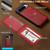 Google Pixel 11 / Pixel 11 Pro LC.IMEEKE L3 Series Detachable RFID Card Bag Magsafe Phone Case - Red
