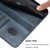 Google Pixel 11 / Pixel 11 Pro Line Splicing Buckle Retro Leather Phone Case - Dark Blue