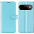 Google Pixel 11 / Pixel 11 Pro Litchi Texture Horizontal Flip Leather Phone Case with Holder - Blue