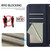 Google Pixel 11 / Pixel 11 Pro Litter Panda Embossing RFID Leather Phone Case with Lanyard - Blue