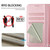 Google Pixel 11 / Pixel 11 Pro Litter Panda Embossing RFID Leather Phone Case with Lanyard - Pink