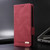 Google Pixel 11 / Pixel 11 Pro Magnetic Clasp Leather Phone Case - Red