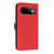 Google Pixel 11 / Pixel 11 Pro Metal Bow Leather Phone Case with Hand Strap - Red