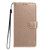 Google Pixel 11 / Pixel 11 Pro Mirrored Buckle Vegan Leather Phone Case with Small Black Cord - Gold
