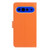 Google Pixel 11 / Pixel 11 Pro Mirrored Buckle Vegan Leather Phone Case with Small Black Cord - Orange