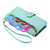Google Pixel 11 / Pixel 11 Pro Nine Card-slot Zipper Wallet Bag Leather Phone Case - Mint Green