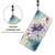 Google Pixel 11 / Pixel 11 Pro Painted Pattern Vegan Leather Phone Case with Strap - Purple Lotus