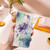 Google Pixel 11 / Pixel 11 Pro Painted Pattern Vegan Leather Phone Case with Strap - Purple Lotus