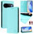 Google Pixel 11 / Pixel 11 Pro RC01 Dual-Folded Magnetic Suction RFID Leather Phone Case - Mint Green